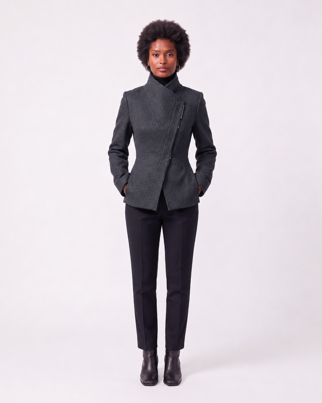 Olivia | Elegant asymmetric jacket