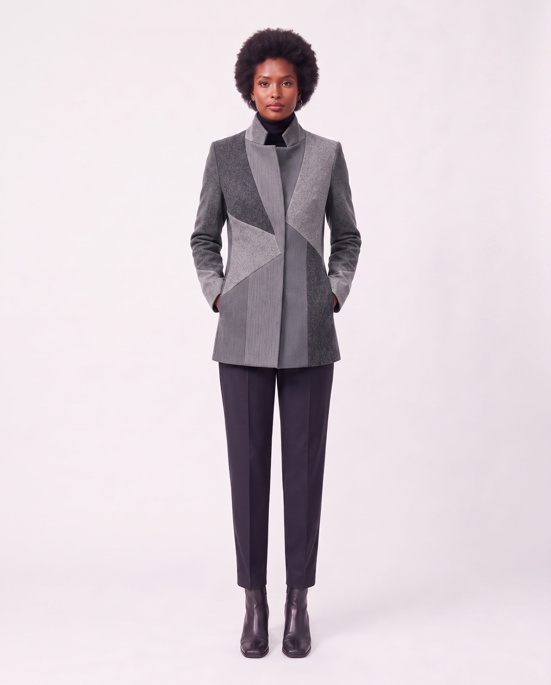 Sienna | Colourblock tailored jacket