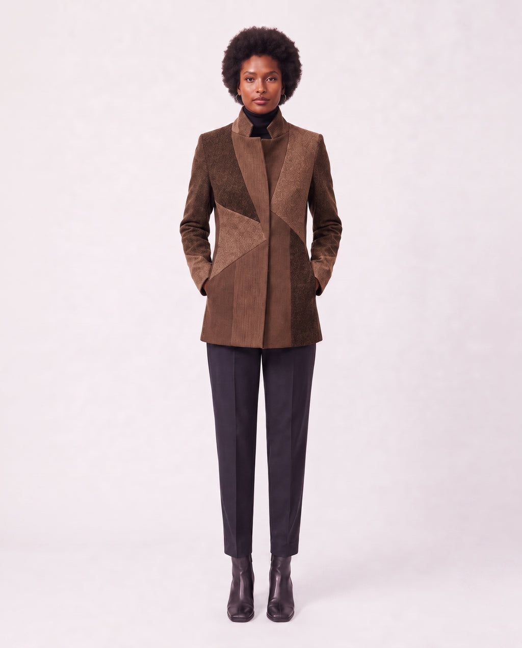 Sienna | Colourblock tailored jacket