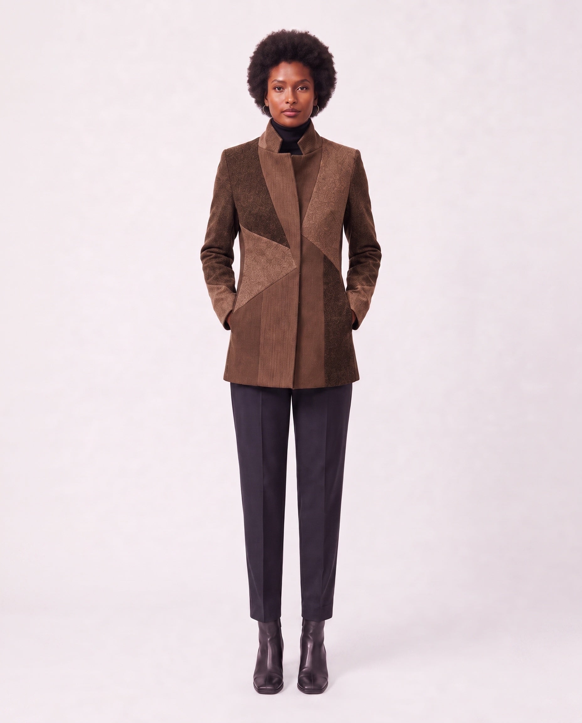 Sienna | Colourblock tailored jacket
