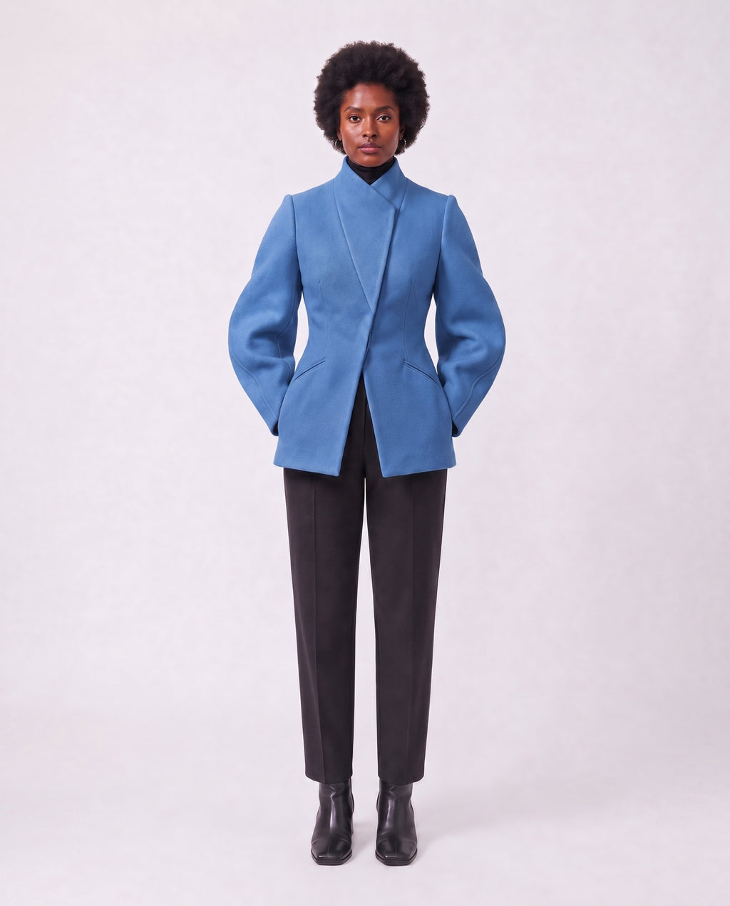 Emma | Structured high neck jacket