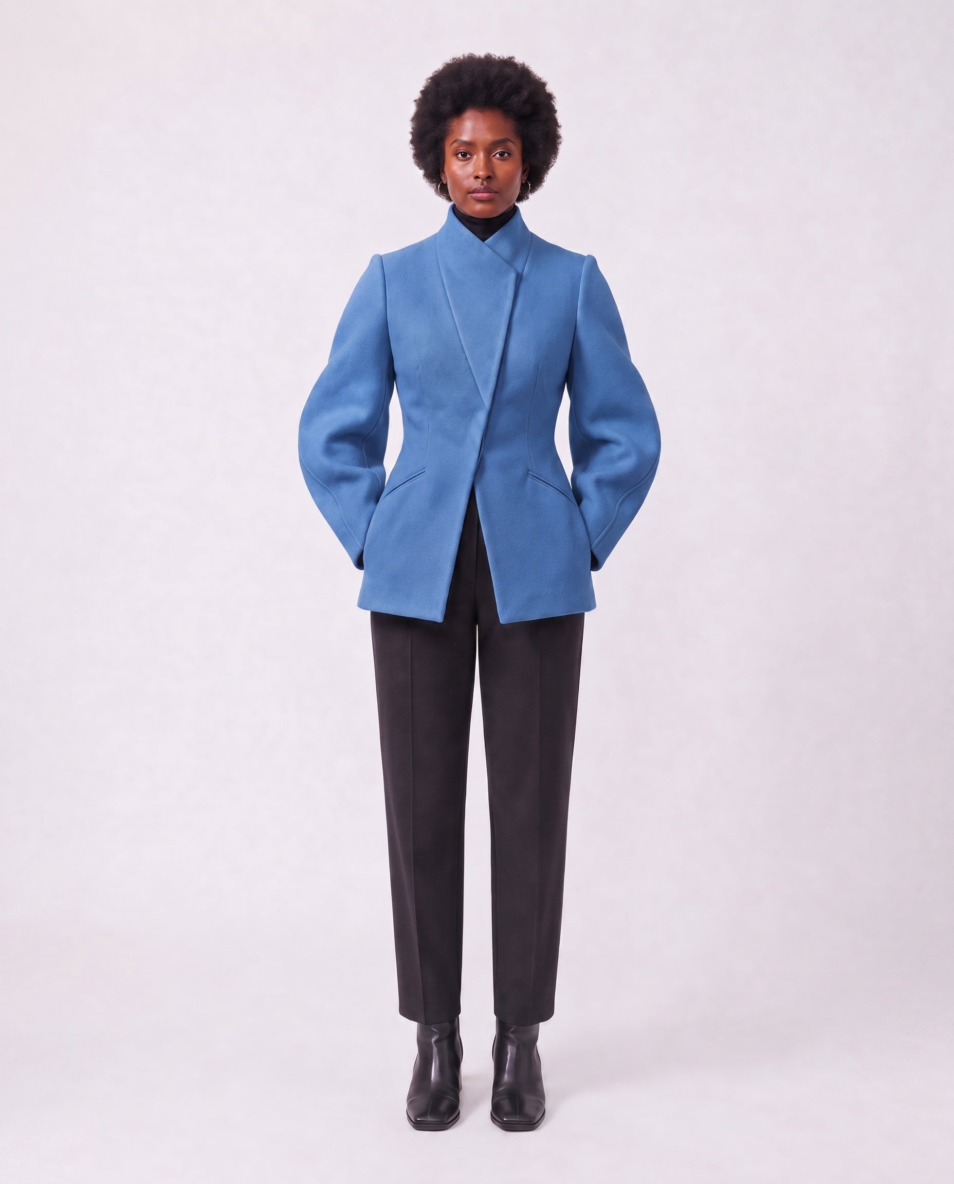 Emma | Structured high neck jacket