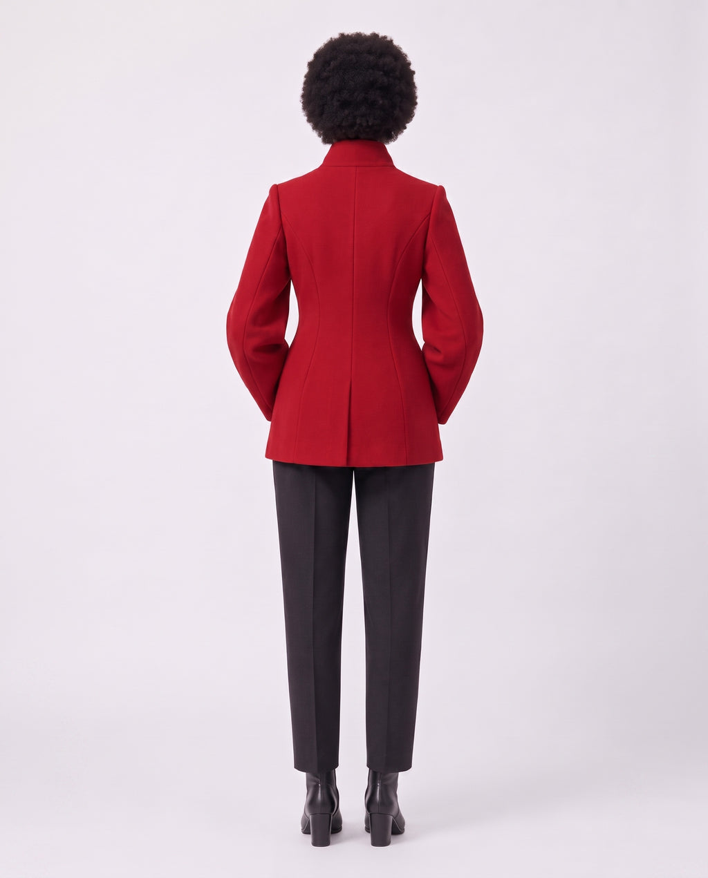Emma | Structured high neck jacket