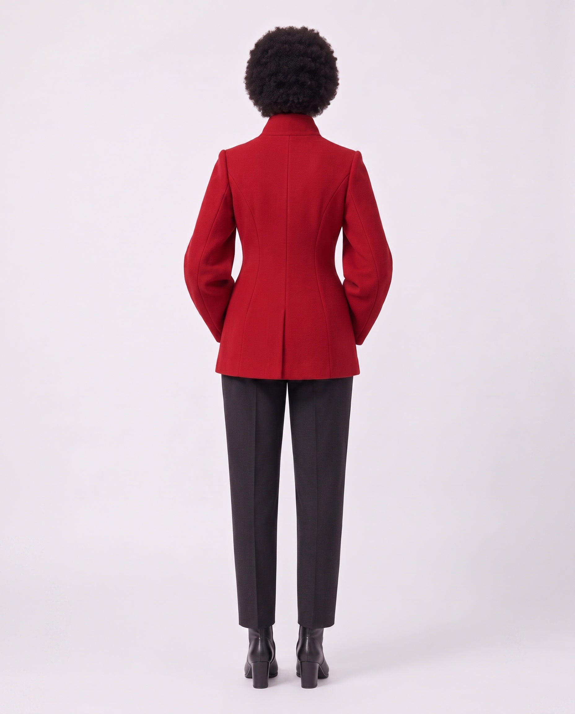 Emma | Structured high neck jacket