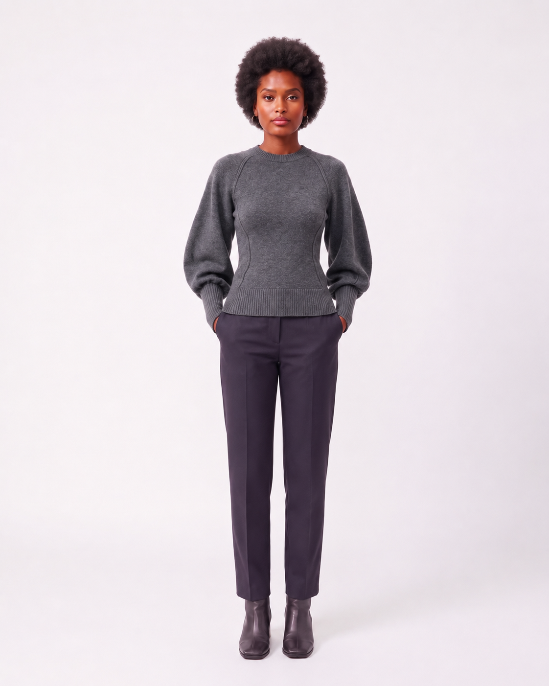 Rose | Elegant fitted sweater