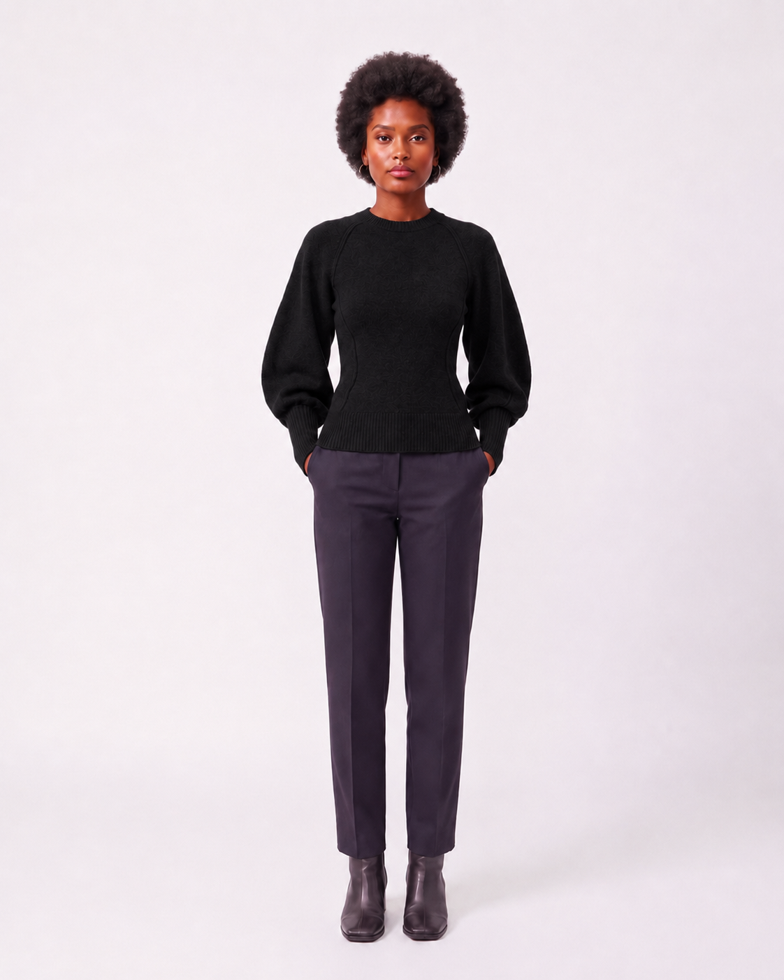 Rose | Elegant fitted sweater